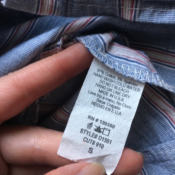 Boho Striped Strapless Shirt dress Small - Picture 10 of 10